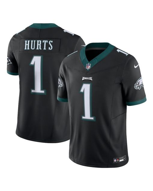 Jalen Hurts 1 Philadelphia Eagles Vapor F.U.S.E. Limited Jersey – Black