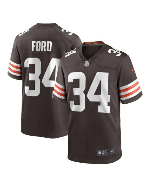 Jerome Ford 34 Cleveland Browns Game Men Jersey – Brown