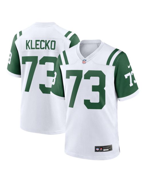 Joe Klecko 73 New York Jets Classic Alternate Retired Player Game Men Jersey – White