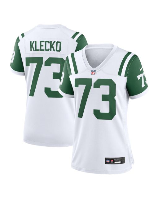 Joe Klecko 73 New York Jets Women’s Classic Alternate Retired Player Game Jersey – White