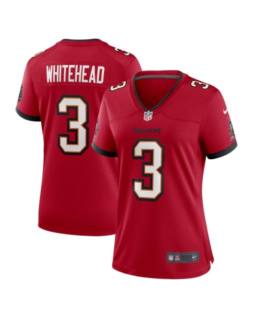 Jordan Whitehead 3 Tampa Bay Buccaneers Women’s Game Jersey – Red