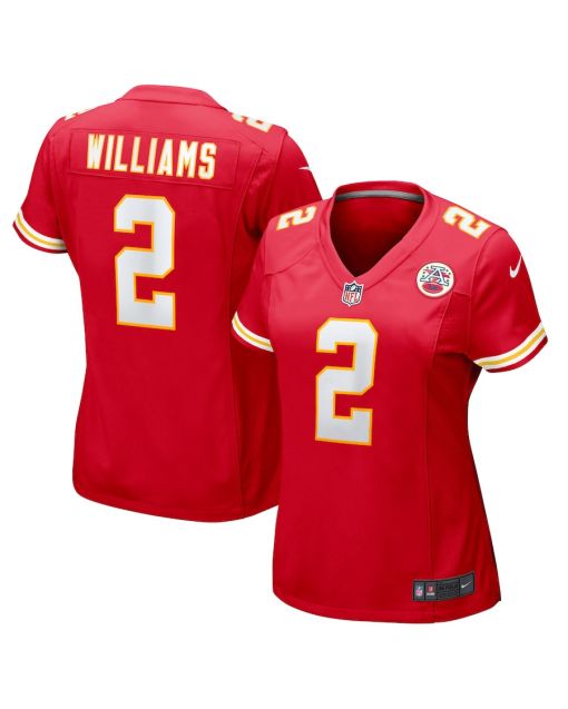 Joshua Williams 2 Kansas City Chiefs Women’s Game Jersey – Red