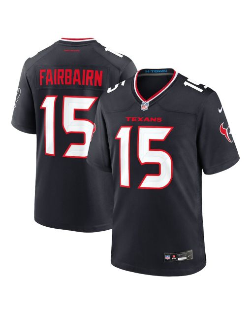 Ka’imi Fairbairn 15 Houston Texans Team Game Men Jersey – Navy