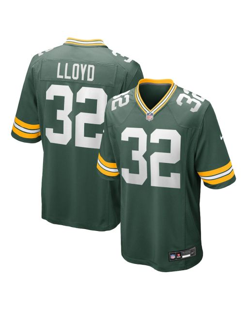 MarShawn Lloyd 32 Green Bay Packers Game Men Jersey – Green
