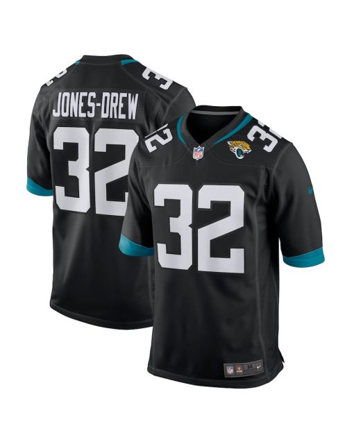 Maurice Jones-Drew 32 Jacksonville Jaguars Men Game Retired Jersey – Black