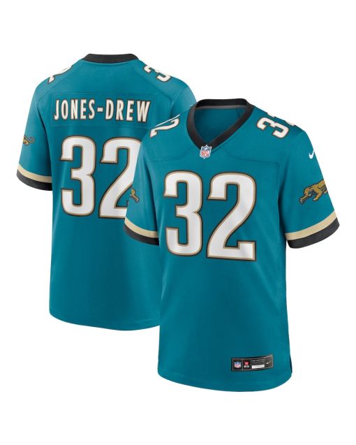 Maurice Jones-Drew 32 Jacksonville Jaguars Prowler Throwback Player Game Men Jersey – Teal