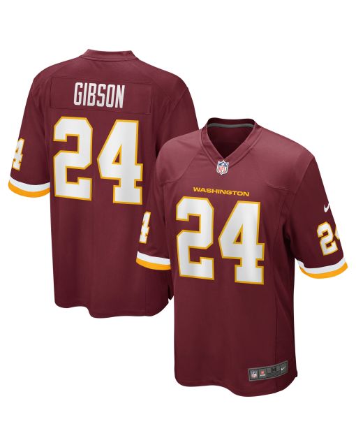 Men’s Antonio Gibson Washington Football Team Burgundy Game Player Jersey