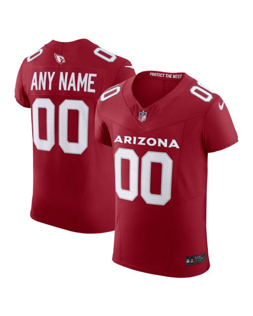 Men’s Arizona Cardinals Cardinal Vapor F.U.S.E. Elite Custom Jersey