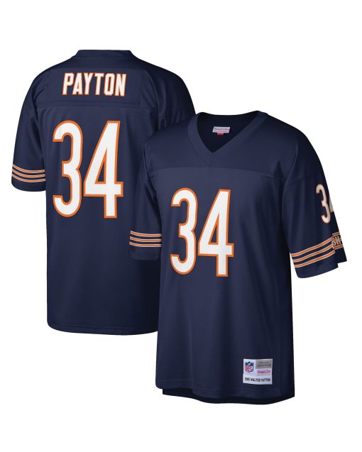 Men’s Chicago Bears Walter Payton Mitchell & Ness Navy Big & Tall 1985 Retired Player Jersey