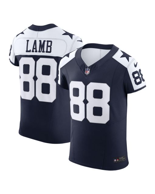 Men’s Dallas Cowboys CeeDee Lamb Navy Alternate Vapor F.U.S.E. Elite Jersey
