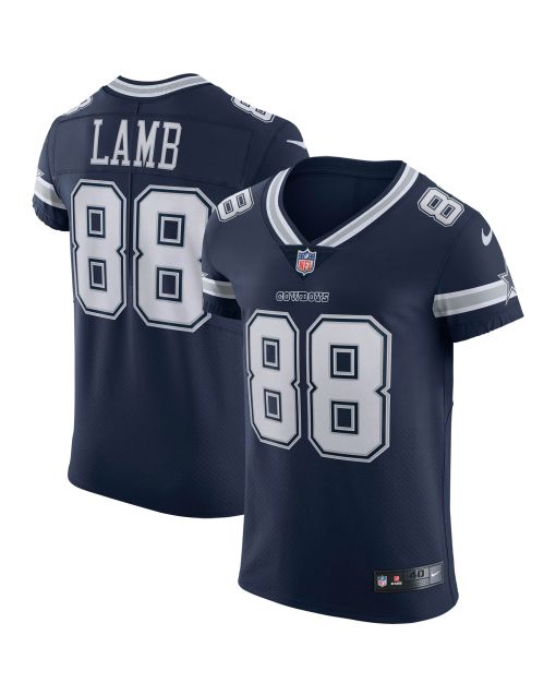Men’s Dallas Cowboys CeeDee Lamb Navy Vapor Elite Jersey