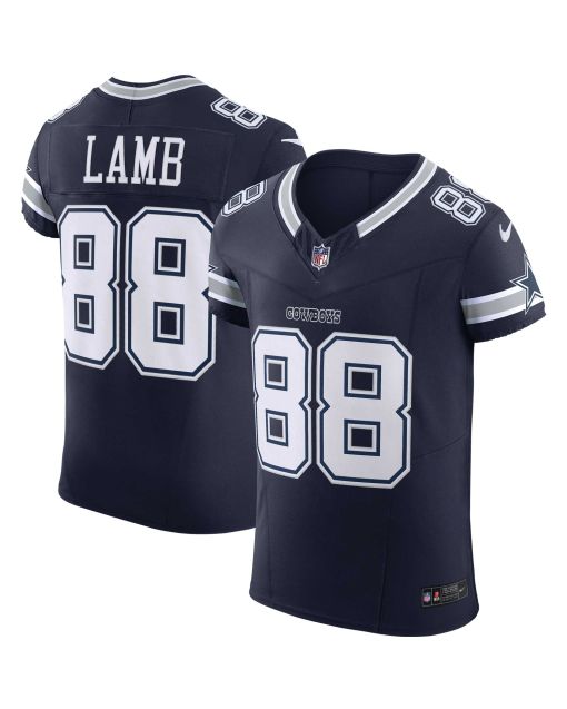 Men’s Dallas Cowboys CeeDee Lamb Navy Vapor F.U.S.E. Elite Jersey
