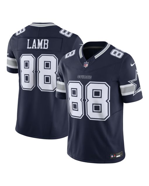 Men’s Dallas Cowboys CeeDee Lamb Navy Vapor F.U.S.E. Limited Jersey