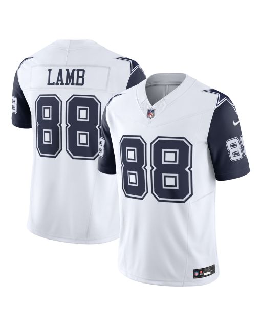Men’s Dallas Cowboys CeeDee Lamb White Vapor F.U.S.E. Limited Jersey