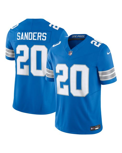 Men’s Detroit Lions Barry Sanders Blue Vapor F.U.S.E. Limited Jersey