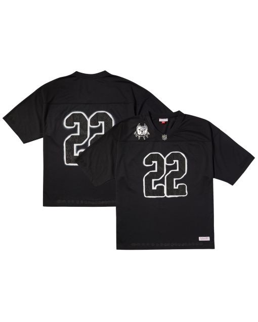 Men’s Mitchell & Ness Black ?FL Por La Cultura x CHITO Limited Edition Jersey