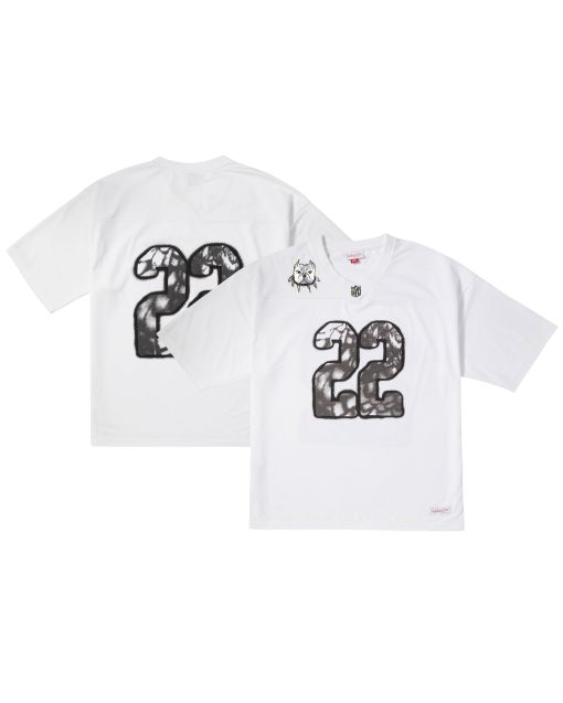 Men’s Mitchell & Ness White ?FL Por La Cultura x CHITO Limited Edition Jersey