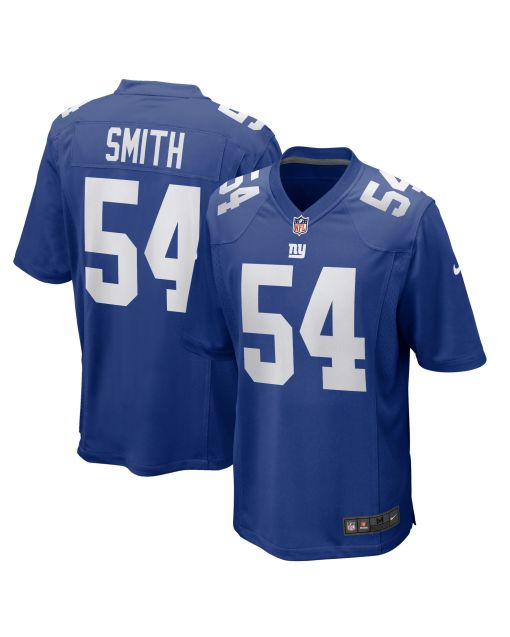 Men’s New York Giants Jaylon Smith Royal Home Game Player Jersey
