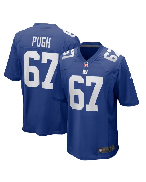 Men’s New York Giants Justin Pugh Royal Game Jersey