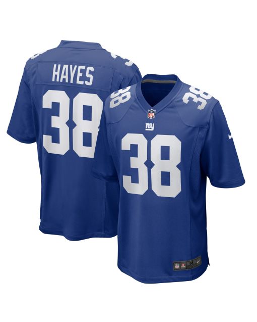 Men’s New York Giants Kaleb Hayes Royal Game Jersey