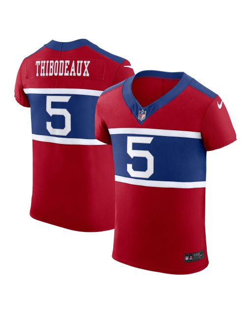 Men’s New York Giants Kayvon Thibodeaux Century Red Alternate Vapor F.U.S.E. Elite Player Jersey