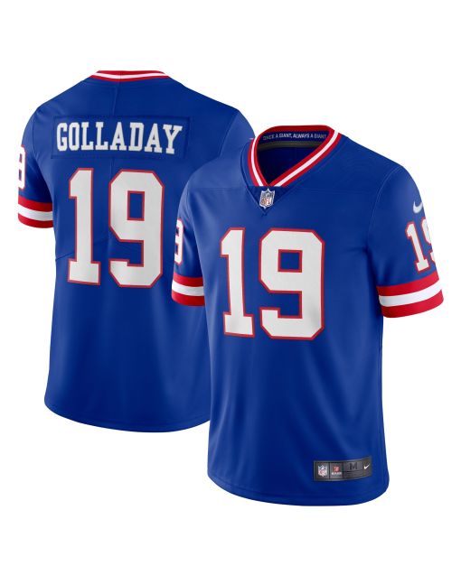 Men’s New York Giants Kenny Golladay Royal Classic Vapor Limited Player Jersey