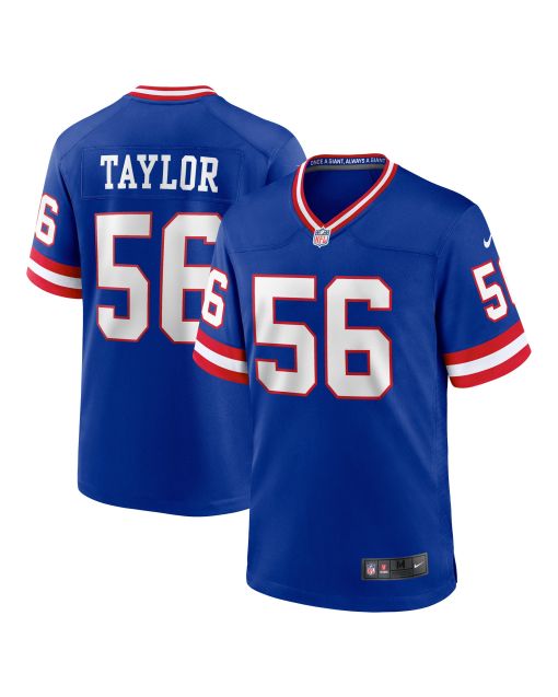 Men’s New York Giants Lawrence Taylor Royal Classic Retired Player Game Jersey