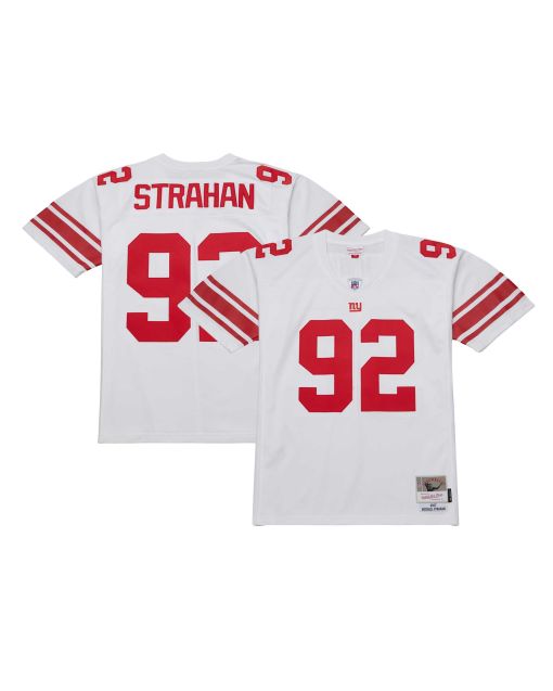 Men’s New York Giants Michael Strahan Mitchell & Ness White Legacy Jersey
