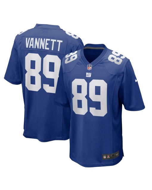 Men’s New York Giants Nick Vannett Royal Home Game Player Jersey