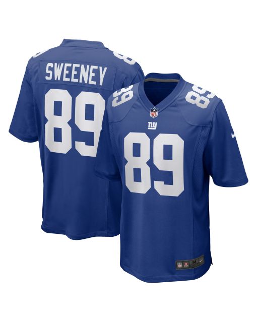 Men’s New York Giants Tommy Sweeney Royal Game Jersey