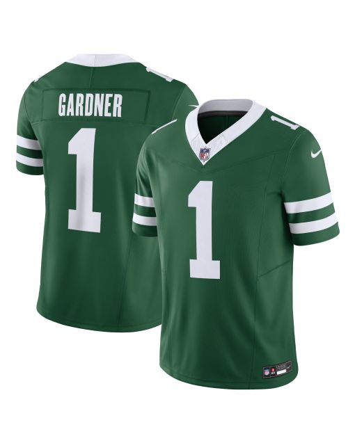 Men’s New York Jets Ahmad Sauce Gardner Legacy Green Vapor F.U.S.E. Limited Jersey
