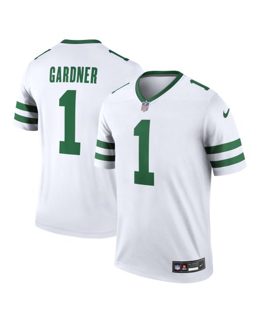 Men’s New York Jets Ahmad Sauce Gardner Legacy White Legend Player Performance Top