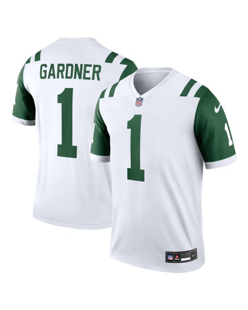 Men’s New York Jets Ahmad Sauce Gardner White Alternate Legend Player Performance Top