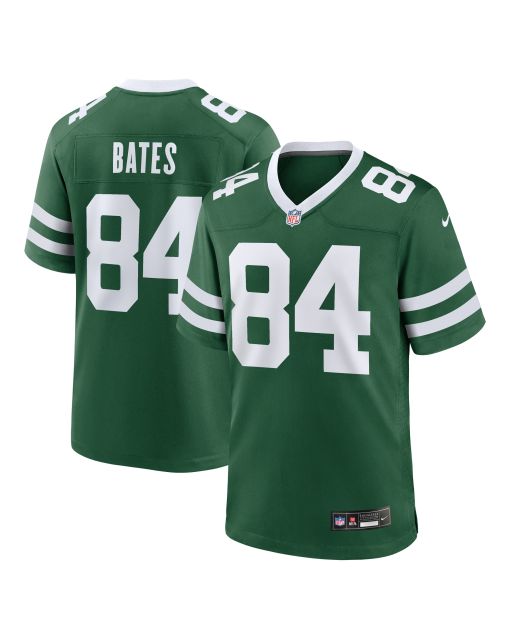 Men’s New York Jets Brenden Bates Legacy Green Team Game Jersey