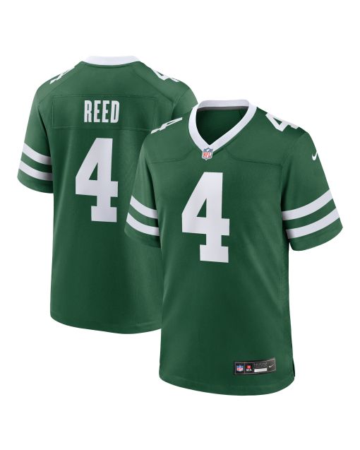 Men’s New York Jets D.J. Reed Legacy Green Game Jersey