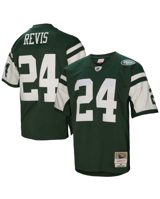 Men’s New York Jets Darrelle Revis Mitchell & Ness Green Legacy Jersey