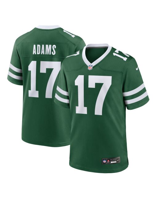Men’s New York Jets Davante Adams Legacy Green Game Jersey