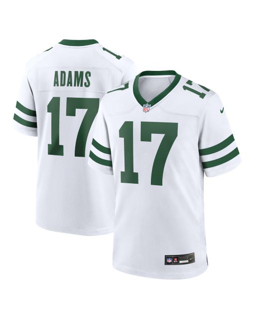 Men’s New York Jets Davante Adams Legacy White Game Jersey