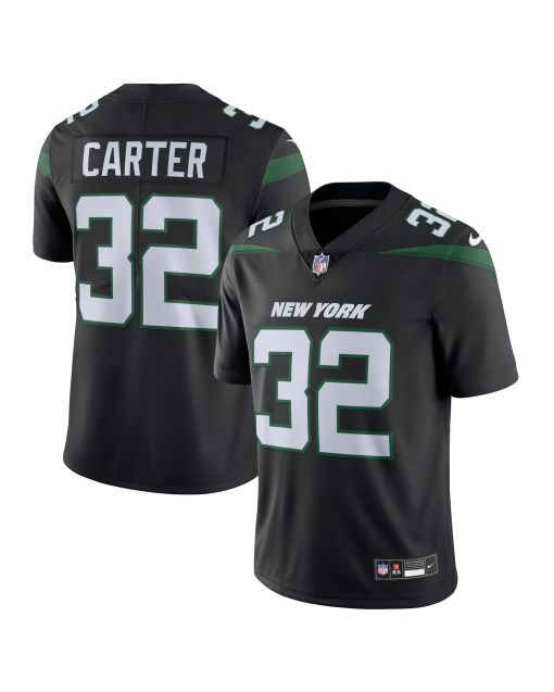 Men’s New York Jets Michael Carter Black Vapor Untouchable Limited Jersey