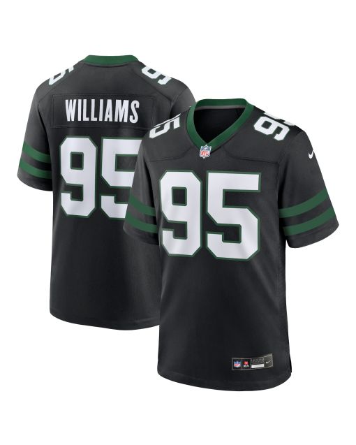 Men’s New York Jets Quinnen Williams Legacy Black Alternate Game Jersey