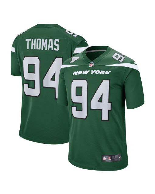 Men’s New York Jets Solomon Thomas Gotham Green Game Jersey