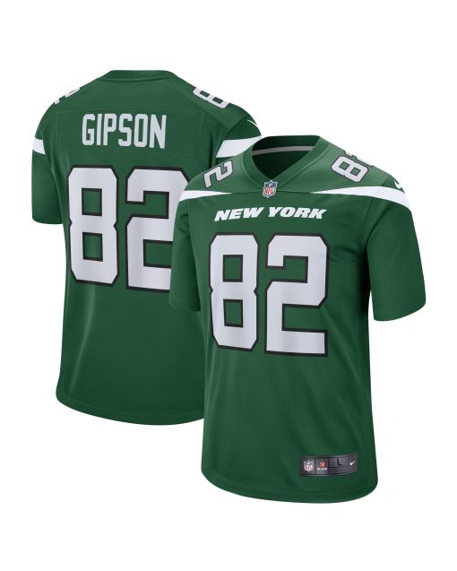 Men’s New York Jets Xavier Gipson Gotham Green Team Game Jersey