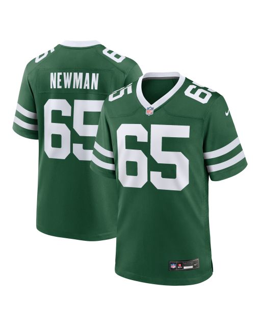Men’s New York Jets Xavier Newman Legacy Green Team Game Jersey