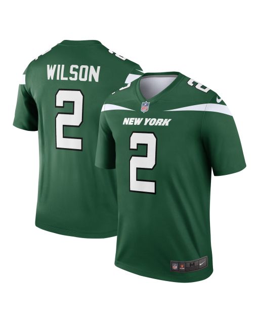 Men’s New York Jets Zach Wilson Gotham Green Team Legend Player Performance Top