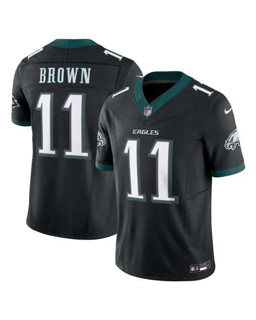 Men’s Philadelphia Eagles A.J. Brown Black Alternate Vapor F.U.S.E. Limited Jersey