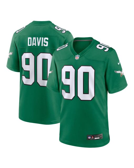 Men’s Philadelphia Eagles Davis Kelly Green Alternate Game Jersey