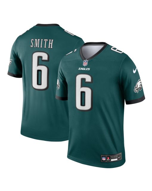 Men’s Philadelphia Eagles DeVonta Smith Green Team Legend Player Performance Top