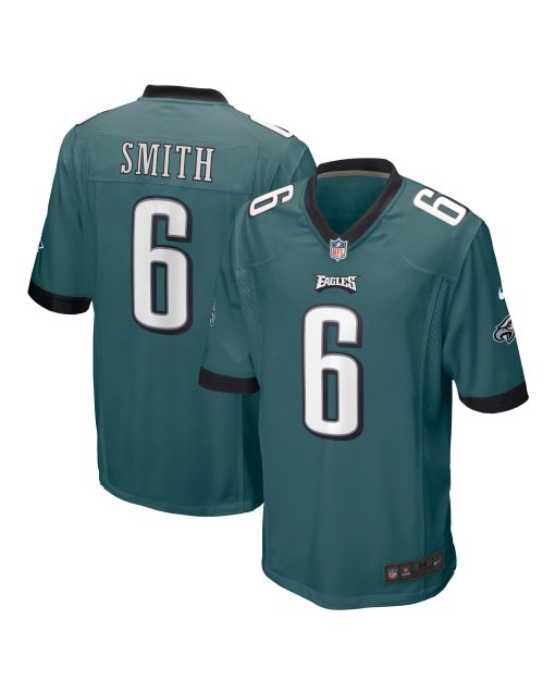 Men’s Philadelphia Eagles DeVonta Smith Midnight Green Player Game Jersey
