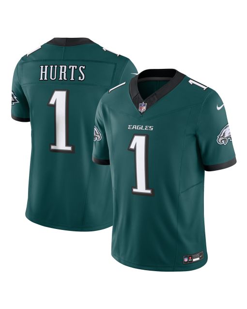 Men’s Philadelphia Eagles Jalen Hurts Midnight Green Vapor F.U.S.E. Limited Jersey