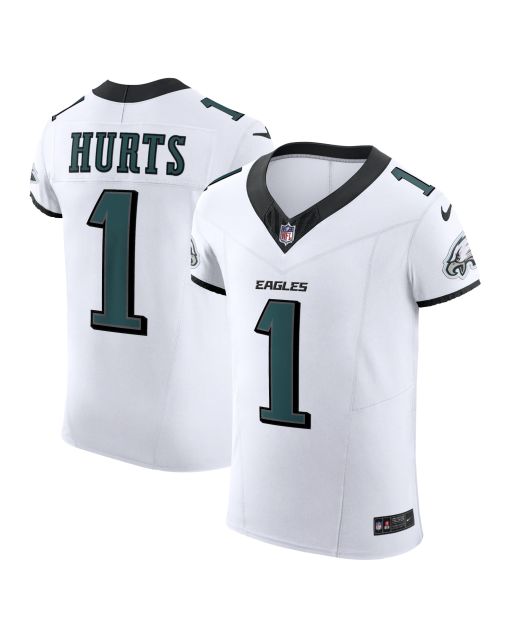 Men’s Philadelphia Eagles Jalen Hurts White Vapor F.U.S.E. Elite Jersey